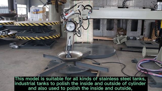China topstainless steel tank grinding and polishing machine смотреть онлайн