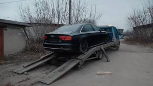 Audi A8 D4 Против  Утопленной BMW G30 Уничтоженные Тачки Как Не Попасть На Деньги