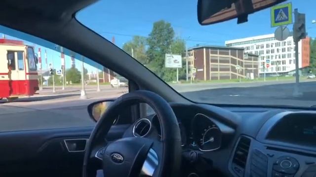 Урок вождения с инструктором Перовым А.В. смотреть онлайн