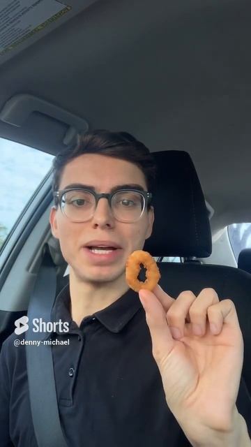 Trying Burger King’s Onion Rings #shorts #food #review #fastfood