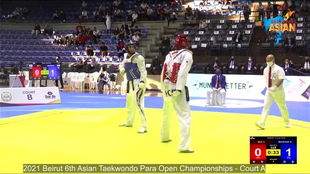 Lebanon Taekwondo Court A - THU 17-06-2021 смотреть онлайн