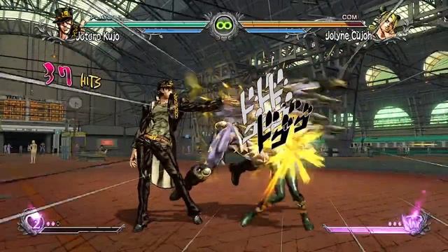 Jotaro's HHA "ORA ORA ORA ORA!" on jolyne смотреть онлайн