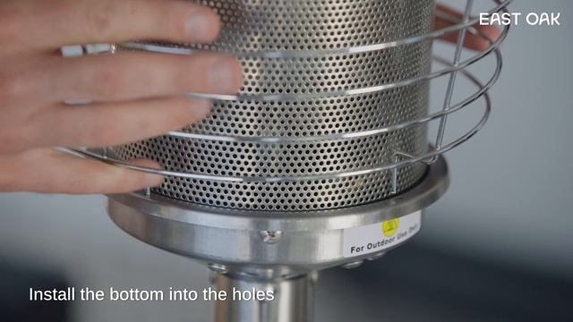 HOW TO_East Oak TORCH Torchsy Mini Gas Patio Heater Installation смотреть онлайн