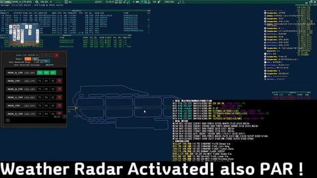 WEATHER RADAR ACTIVATED! RKRR_A_CTR ATC / 2022-08-03 смотреть онлайн