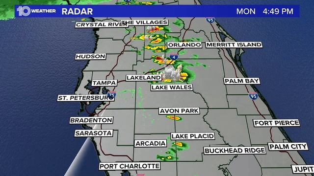 LIVE RADAR | Pop-up showers, storms possible for Tampa Bay area смотреть онлайн