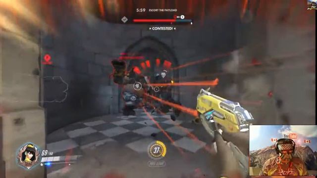 OVERWATCH - Brawl Tank Vs Tanks / GG Players Dam fun смотреть онлайн