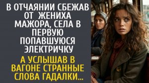 История из жизни сбежала от жениха, а в вагоне поезда услышала странные слова гадалки, которые её..