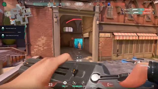 VALORANT Pentakill Reyna with Knife finisher смотреть онлайн