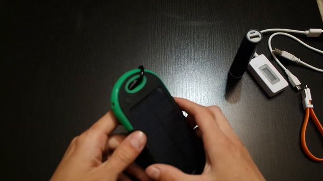 Обзор Solar Power Bank 5000mAh смотреть онлайн