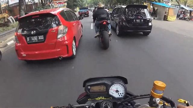 Test Ride Yamaha Fz8!!!! City Ride Bandung смотреть онлайн