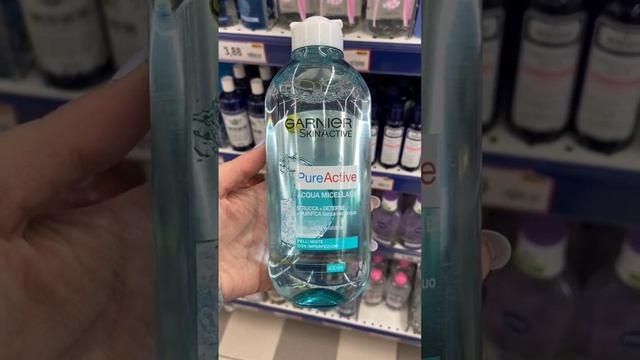 GARNIER ACQUA MICELLARE STRUCCANTE: TUTTE LE FORMULE E LE MIE PREFERITE #shorts #micellarwater #fyp смотреть онлайн