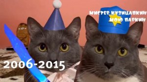 эволюция заставок котинет @kotiynet  2003-настоящие время