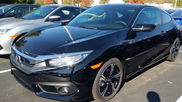 2017 Black Honda Civic 2D Coupe #6061 смотреть онлайн