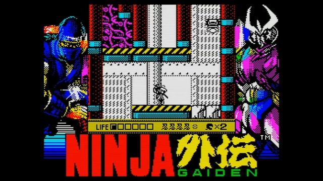 Ninja Gaiden Shadow (ZX Spectrum) смотреть онлайн
