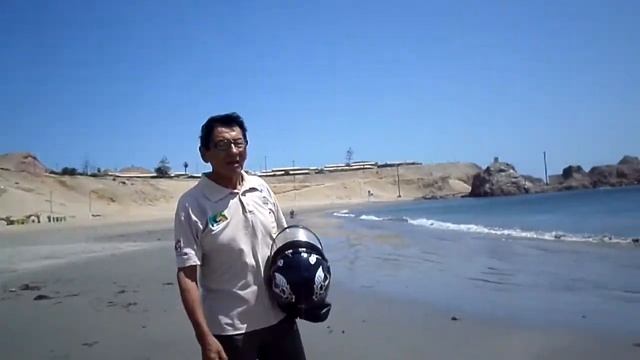 EL PATRIARCA EN PLAYA HERMOSA , MARCONA BEACH