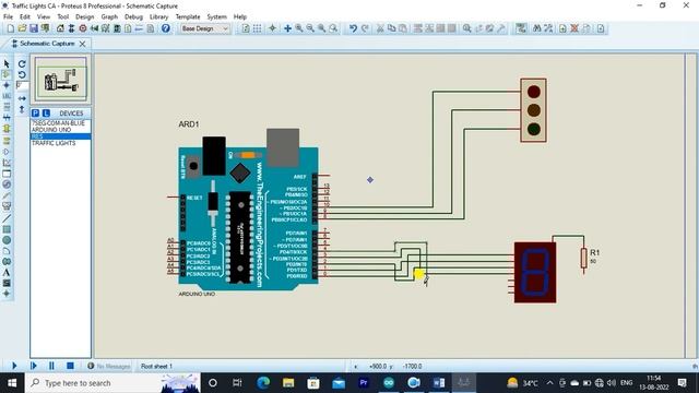 DIY Traffic Lights System using 7 Segment Common Anode Display | Traffic Signal Project смотреть онлайн