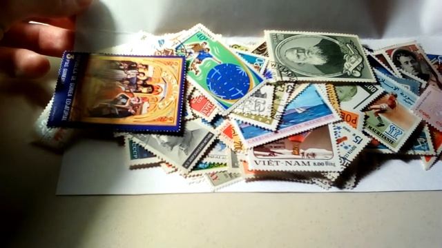 Марки - подарок от канала Занимательная Филателия