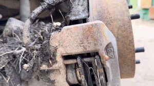 Китайский гайковёрт Ruiba rb806 против японского джипа Mitsubishi pajero sport 2. Смазка суппорта.