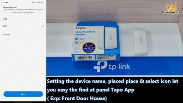 TP-Link Tapo T110 Smart Contact Sensor Add device or Setup #tplink #tapo #smart #sensor #setup