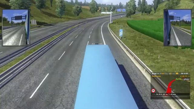 Euro Truck Simulator 2 Multiplayer Цюрих смотреть онлайн