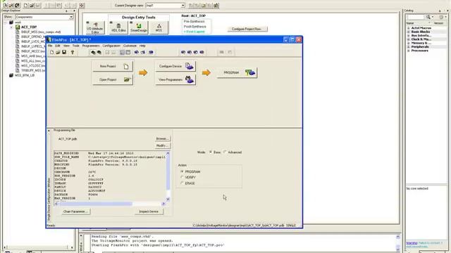 SmartFusion Analog Design Flow Part 2 - Voltage Monitor смотреть онлайн