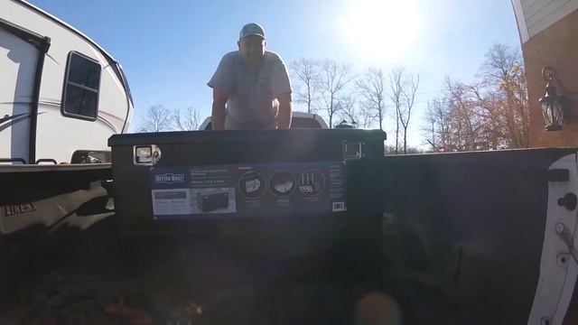 Installing Auxiliary Fuel Tank in truck смотреть онлайн