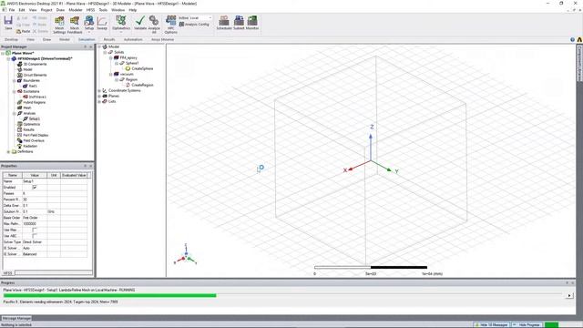 EM Waves Part 1: Plane Waves - Ansys HFSS Simulation смотреть онлайн
