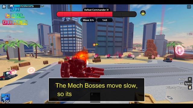 COMMANDER X Boss Fight SHOWCASE | How to defeat Commander X in Military Tycoon Roblox смотреть онлайн
