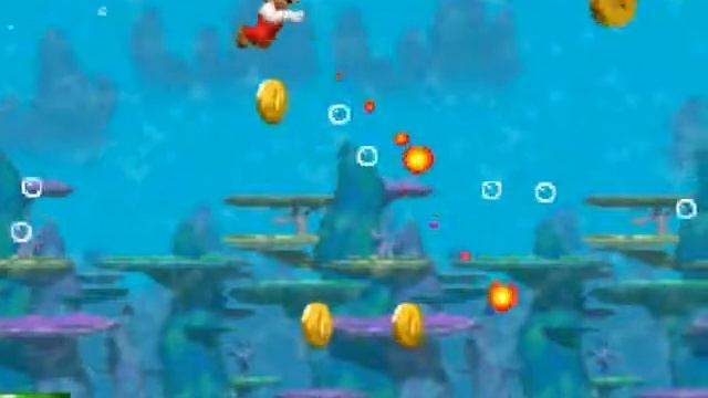 New Super Mario Bros. DS Word 3 State 1 смотреть онлайн