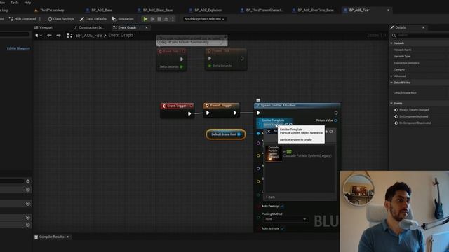 3. How to do AOE damage and healing Unreal Engine 5 Tutorial ue5_1080p смотреть онлайн