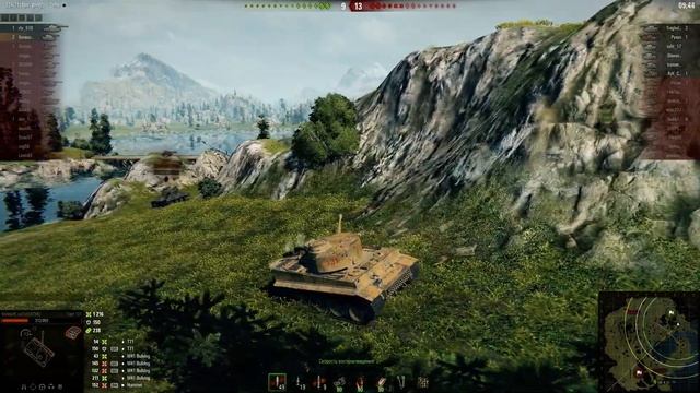 Тигр 131 тяжелый танк | 4102 урона - Колобанов | Tiger 131 - ВоД смотреть онлайн