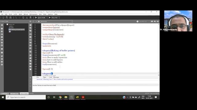 Workshop Series - II on Technical Writing With LaTeX смотреть онлайн