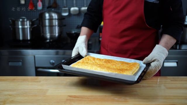 拿破仑蛋糕 NapoleonCake｜千层酥皮蛋糕教程｜老爸的食光 смотреть онлайн
