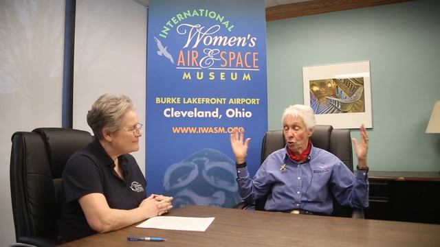 International Women's Air & Space Museum interviews aviator & Mercury 13 test taker Wally Funk смотреть онлайн