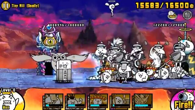 Battle cats - Lil tank awakens - Tiny Will (deadly) (calamity) смотреть онлайн