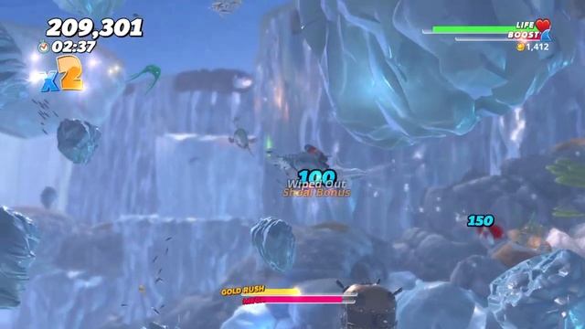 Hungry Shark World PS4 Pt10 Great Hammerhead|Arctic Map, Message in a bottle, unlocking Tiger shark смотреть онлайн