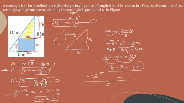 Applied maximum and minimum Problems Part 1 смотреть онлайн