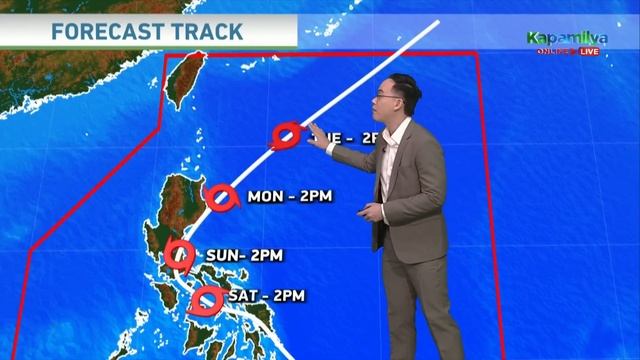 Wind signal nakataas sa Metro Manila, iba pang lugar dahil sa bagyong #AghonPH смотреть онлайн