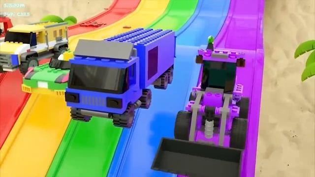 Изучаем цвета | яркие цвета |машинки|фрукты|ягоды|овощи| мультики для малышей смотреть онлайн