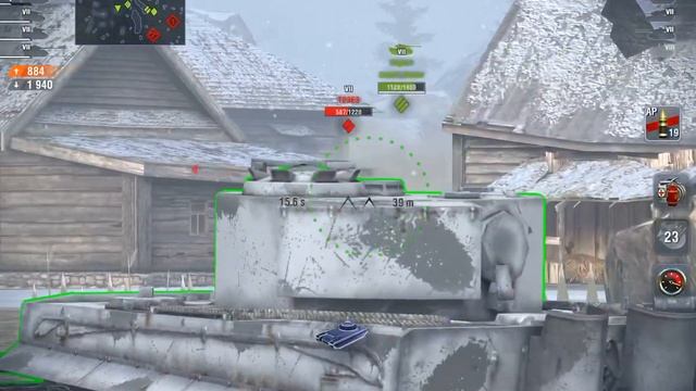 VK 100.01 (P) (1900+dam =3300+Blocked) WORLD OF TANKS BLITZ MMO смотреть онлайн