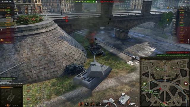 World of Tanks | VK 100.01 (P) - 8 Kills - 7.1K Damage смотреть онлайн