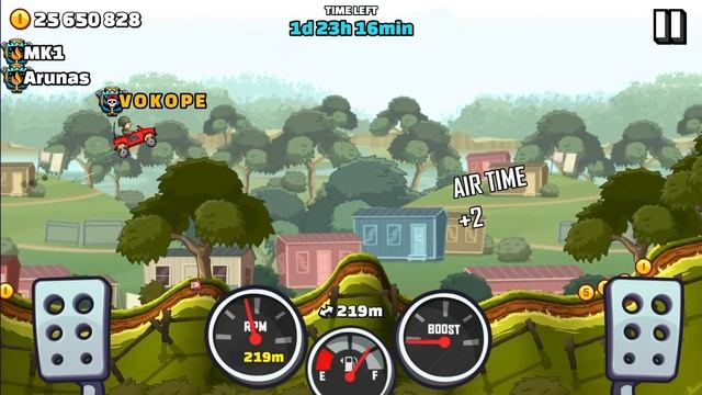 Hill Climb Racing 2 - 35 836 New Team Event (Canyonball Run) смотреть онлайн