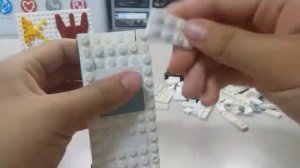 How to make a mini tank (P-1000 Ratte)-LEGO-Knight white