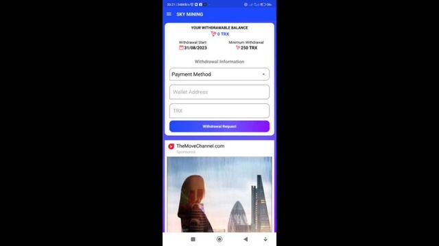 Sky mining App🔥 Account Create/new App смотреть онлайн