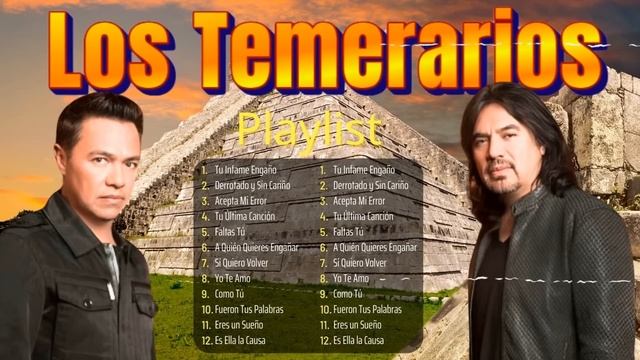 Los Temerarios Exitos ~ Mix Romántico Para Enamorarse Más ~ Viejitas Románticas De Los Temerarios