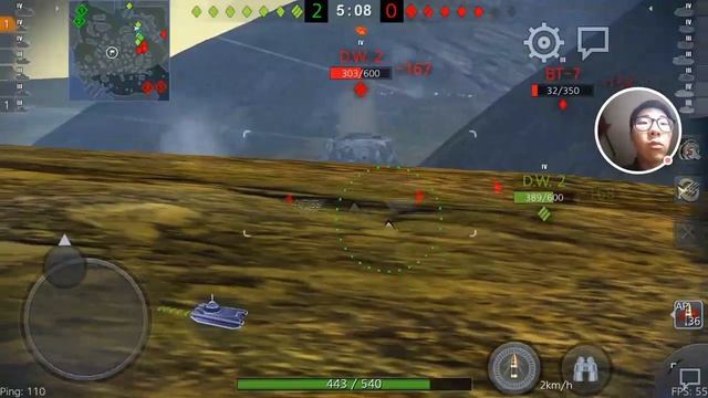 World of Tanks Blitz gameplay 16.10.2016 смотреть онлайн