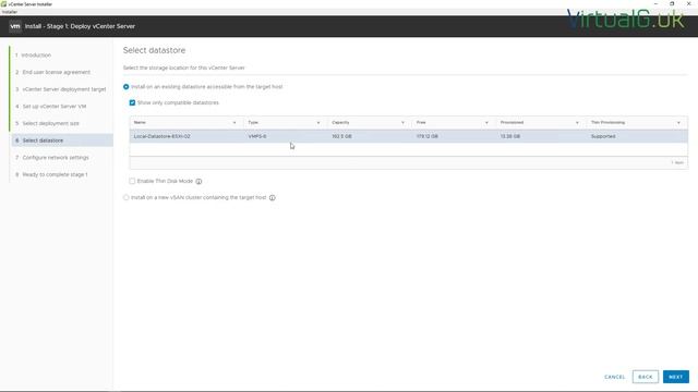 Installing VMware vCenter Server Appliance (VCSA) 7.0 смотреть онлайн