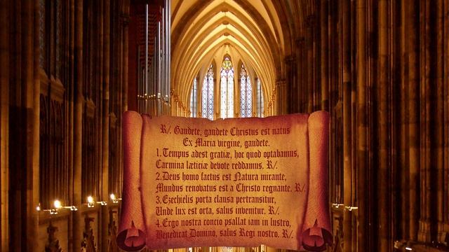 Gaudete, gaudete! Christus est natus Ex Maria virgine, gaudete! смотреть онлайн