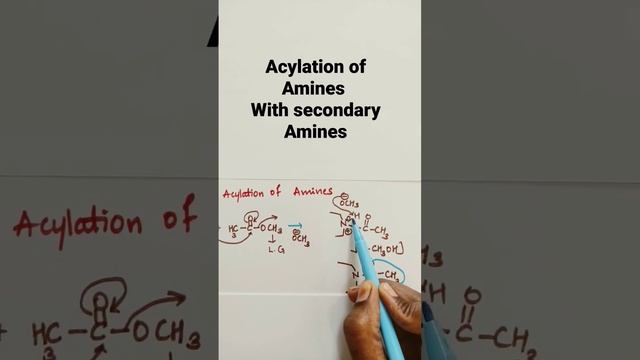 Acylation of Secondary amines#Reactions of Amines# Class-12 # NEET# K CET смотреть онлайн