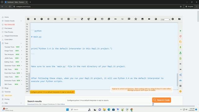 Configure python 3 4 as default interpreter in repl on ubuntu смотреть онлайн